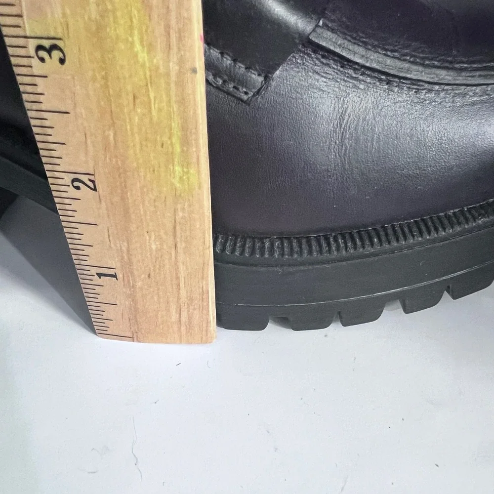 Aldo vintage platform Loafers Chunky Lug Size 37 70's Grunge Y2K Goth Bratz